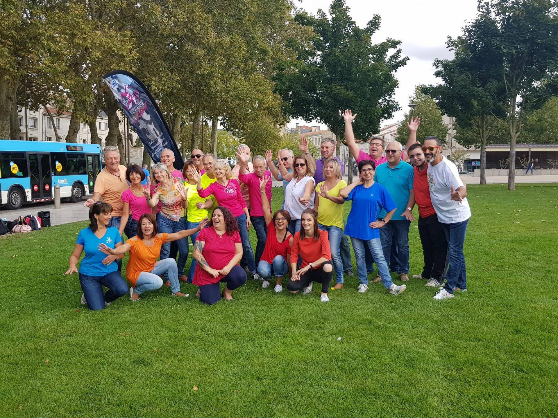 Flashmob WCS 2019 des Rochelais à Niort
