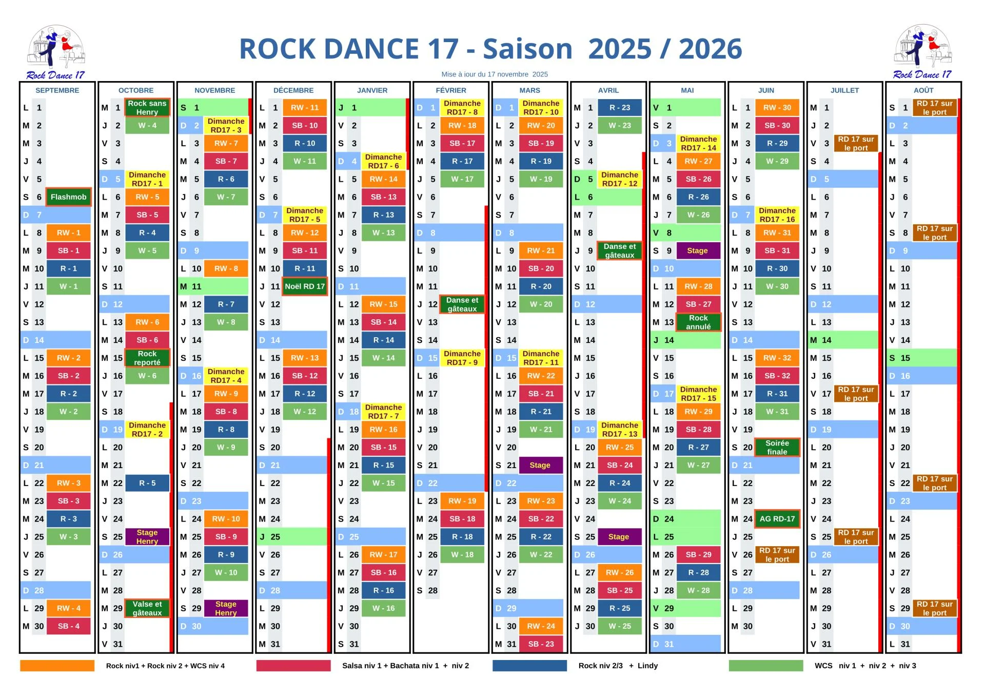 Calendrier rd17 2025 26 v6