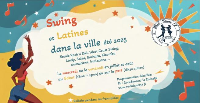 Swing et latines dans la ville ete 2025